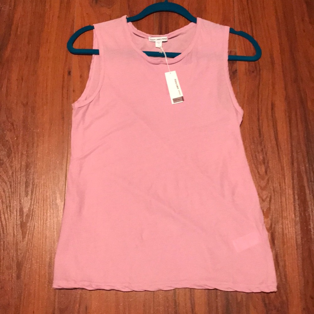 James Perse relaxed tank in wisteria NWT!!! - Picture 4 of 7